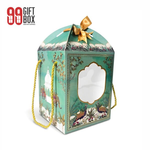 Gift Hamper Box green